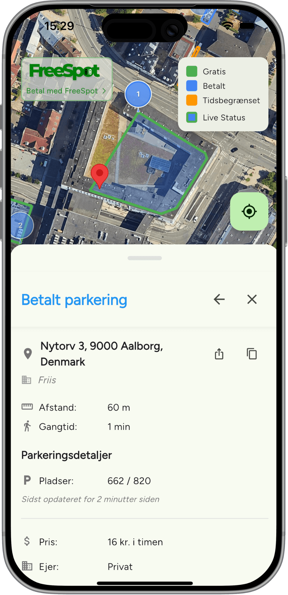 Friis dropper den gratis time — det koster parkering nu